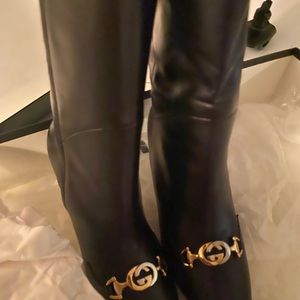 Brand new authentic Gucci women’s knee boots